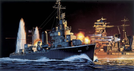1/350 USS Destroyer DD-459 Laffey 1942 - Click Image to Close