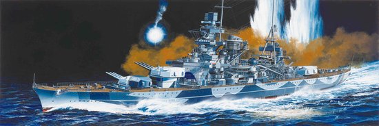 1/350 German Battleship Scharnhorst 1943 - Click Image to Close