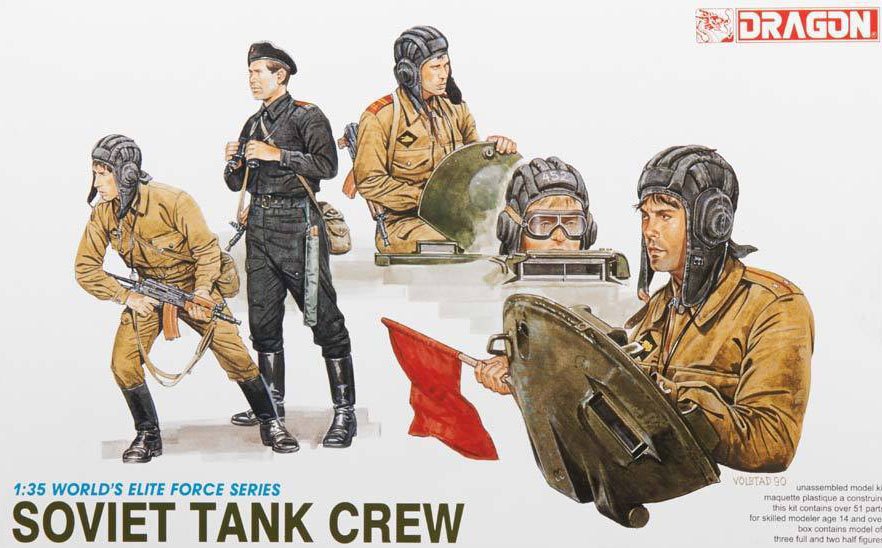 1/35 Soviet Tank Crew - Click Image to Close