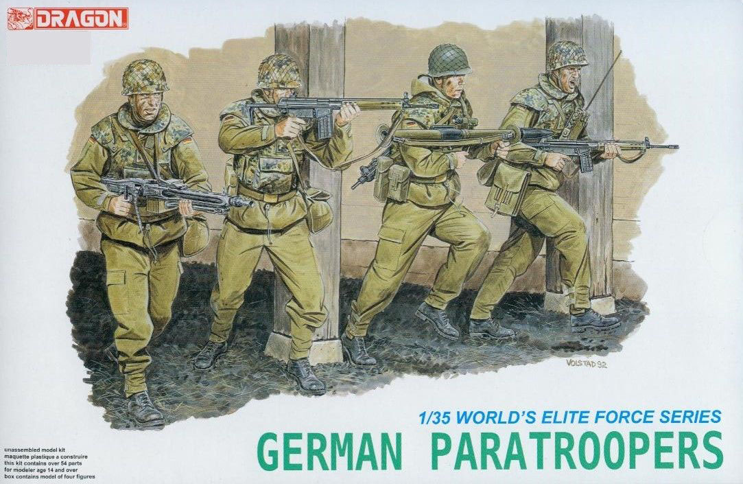 1/35 German Paratroopers - Click Image to Close