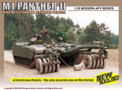 1/35 US M1 Panther II Mine Detection and Clearing Vehicle - Click Image to Close