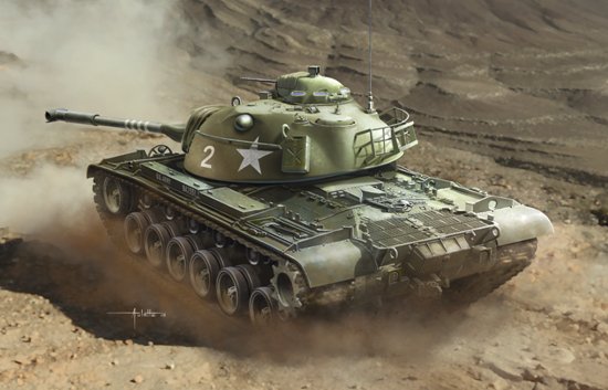 1/35 M48A1 Tank - Click Image to Close
