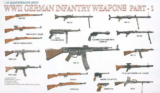 1/35 German Infantry Weapons Part.1 - Click Image to Close