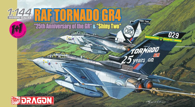 1/144 Tornado GR.4 "25th Anniversary of the GR" & "Shiny Two" - Click Image to Close