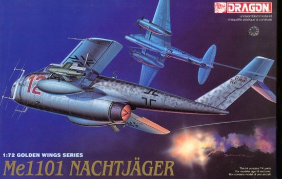 1/72 Me1101 Nachtjager - Click Image to Close