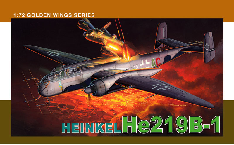 1/72 Heinkel He219B-1 - Click Image to Close
