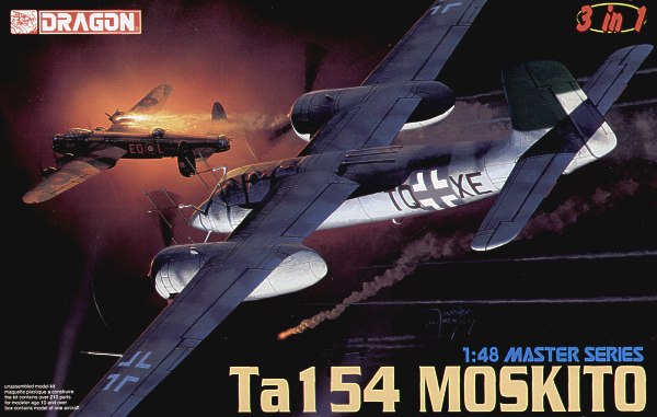 1/48 Focke-Wulf Ta154 "Moskito" (3 in 1) - Click Image to Close