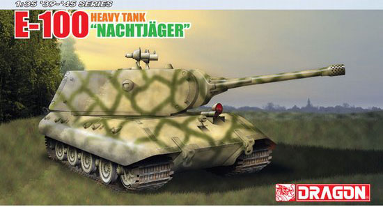 1/35 German E-100 Super Heavy Tank "Nachtjager" - Click Image to Close