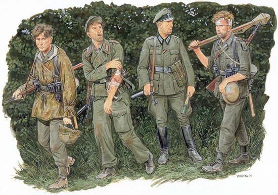 1/35 German Infantry, Battle of the Hedgerows 1944 - Click Image to Close