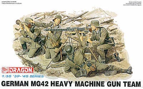 1/35 German MG42 Heavy Machine Gun Team - Click Image to Close