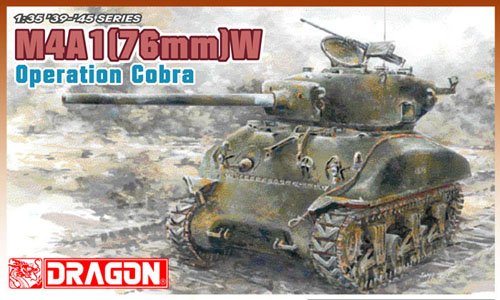 1/35 US Sherman M4A1(76mm)W "Operation Cobra" - Click Image to Close