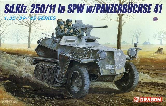 1/35 German Sd.Kfz..250/11 le SPW w/PanzerBuchse 41 - Click Image to Close