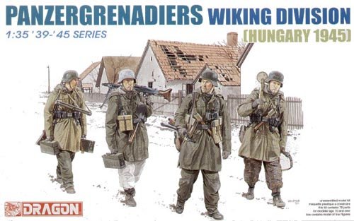 1/35 Panzergrenadiers, Wiking Division, Hungary 1945 - Click Image to Close