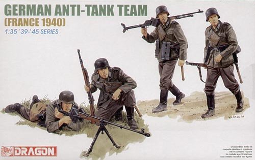 1/35 German Anti-Tank Team, France 1940 - Click Image to Close
