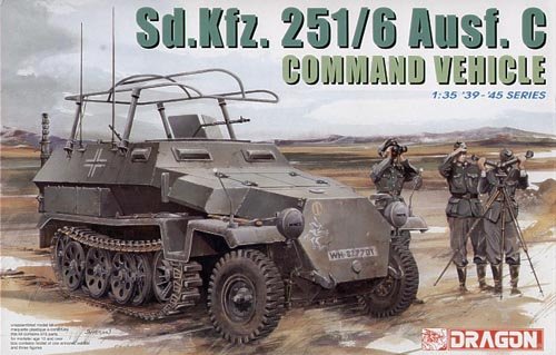 1/35 German Sd.Kfz.251/6 Ausf.C Command Vehicle - Click Image to Close
