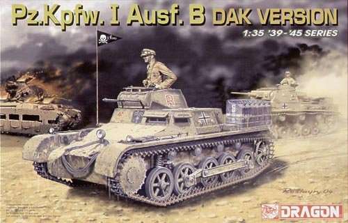 1/35 German Pz.Kpfw.I Ausf.B DAK Version - Click Image to Close
