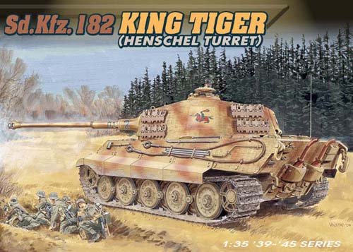 1/35 German Sd.Kfz.182 King Tiger Henschel Turret - Click Image to Close