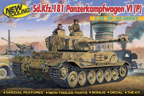 1/35 German Sd.Kfz.181 Panzerkampfwagen VI Tiger (P) - Click Image to Close