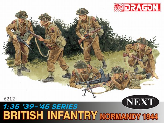 1/35 British Infantry, Normandy 1944 - Click Image to Close