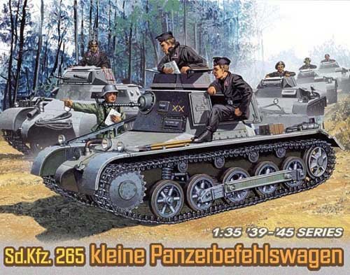 1/35 German Sd.Kfz.265 Kleine Panzerbefehlwagen - Click Image to Close