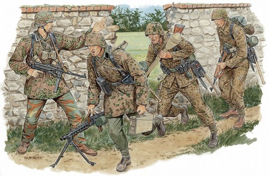 1/35 German Waffen SS, Normandy 1944 - Click Image to Close