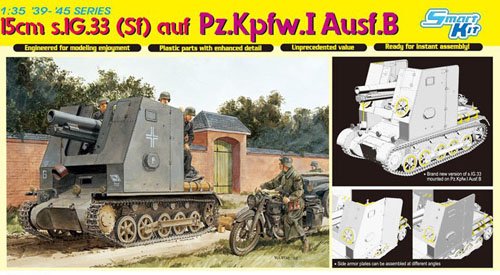 1/35 German 15cm s.IG.33 (Sf) auf Pz.Kpfw.I Ausf.B - Click Image to Close