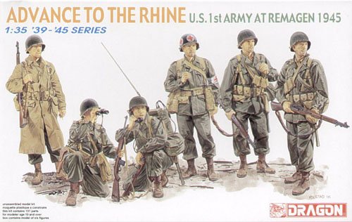 1/35 Advance to the Rhine, US 1st Army at Remagen 1945 - Click Image to Close