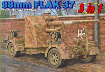 1/35 German 8.8cm Gun Flak 37 - Click Image to Close