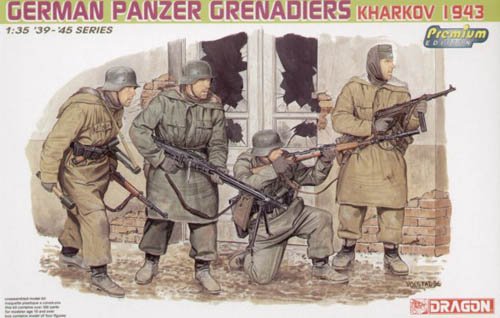 1/35 German Panzer Grenadiers, Kharkov 1943 - Click Image to Close