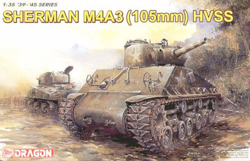 1/35 US Sherman M4A3 105mm HVSS - Click Image to Close