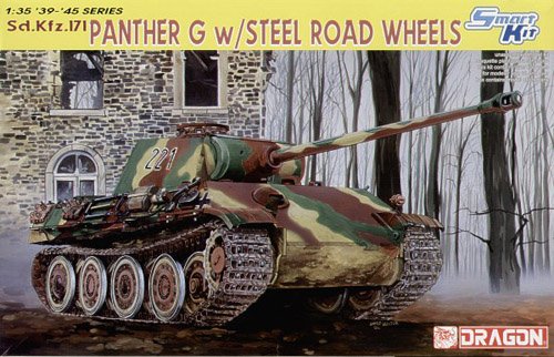 1/35 German Panther G Late Production w/Steel Road Wheel - Click Image to Close