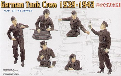 1/35 German Tank Crew 1939-1943 - Click Image to Close
