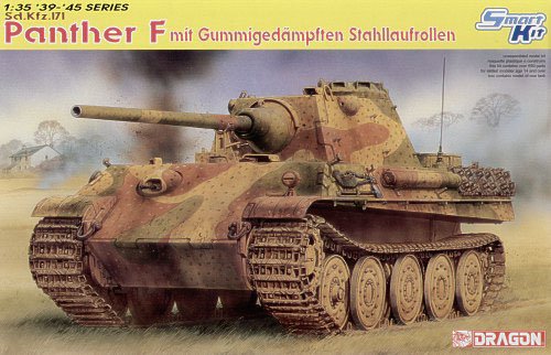 1/35 German Panther F mit Gummigedampften Stahllaufrollen - Click Image to Close
