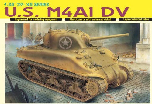 1/35 US Sherman M4A1 DV - Click Image to Close