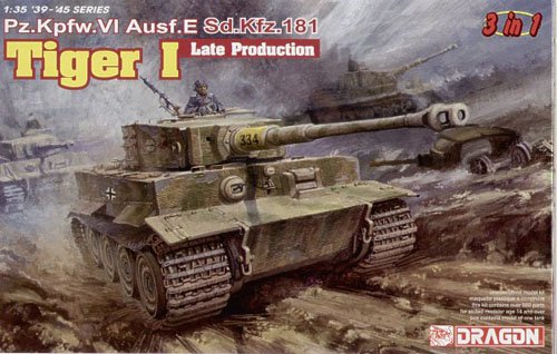 1/35 German Pz.Kpfw.VI Ausf.E Tiger I Late Production - Click Image to Close