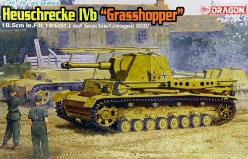1/35 German Heuschrecke IVb "Grasshopper" 10.5cm le.F.H.18/6(Sf) - Click Image to Close