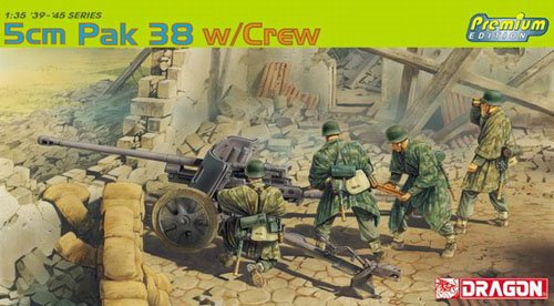 1/35 German 5cm Pak 38 w/ Crew - Click Image to Close