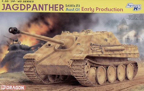 1/35 German Jagdpanther Sd.Kfz.173 Ausf.G1 Early Production - Click Image to Close