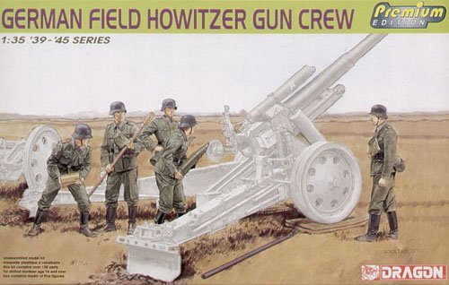 1/35 German Field Howitzer Crew - Click Image to Close