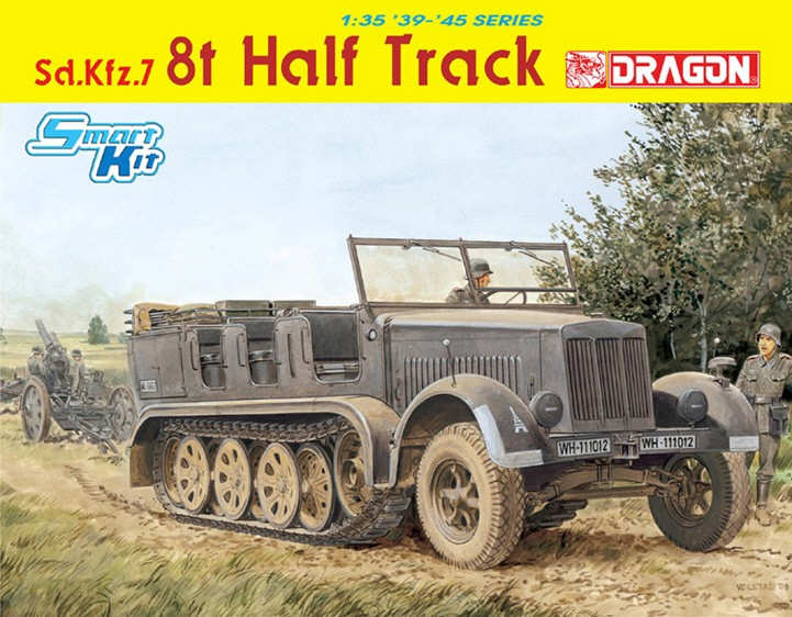 1/35 German Sd.Kfz.7 8 Ton Half-Track Initial Production - Click Image to Close