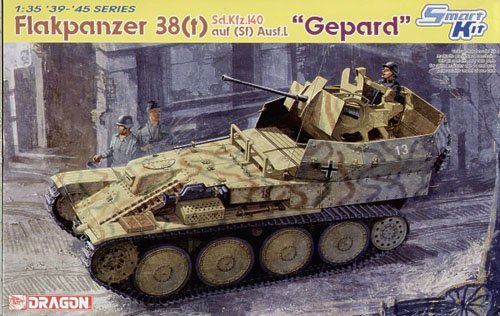 1/35 German Flakpanzer 38(t) Sd.Kfz.140 auf (Sf) Ausf.L "Gepard" - Click Image to Close