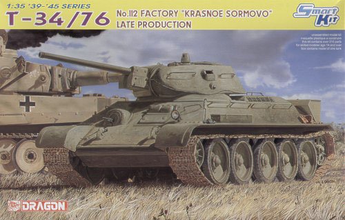 1/35 Russian T-34/76 No.112 Factory "Krasone Sormovo" Late - Click Image to Close