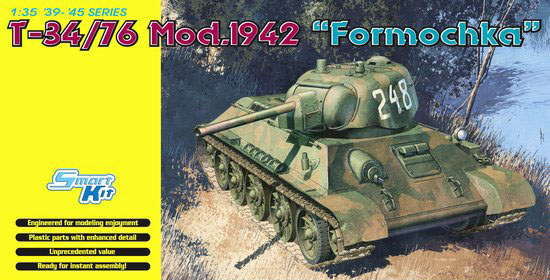 1/35 Russian T-34/76 Mod.1942 "Formochka" - Click Image to Close