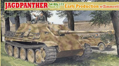 1/35 Jagdpanther Ausf.G1 Early Production w/Zimmerit - Click Image to Close