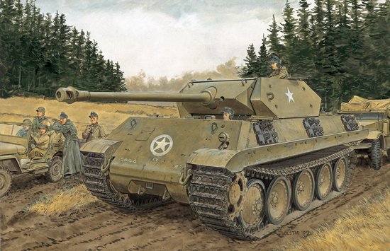 1/35 German Ersatz M10 Tank - Click Image to Close