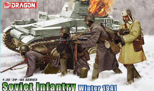 1/35 Soviet Infantry, Winter 1941 - Click Image to Close
