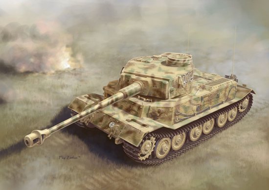 1/35 Panzerkampfwagen VI(P) w/Zimmerit - Click Image to Close