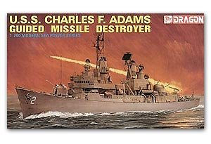 1/700 USS Destroyer DDG-2 Charles F. Adams