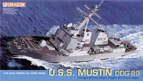 1/700 USS Destroyer DDG-89 Mustin - Click Image to Close