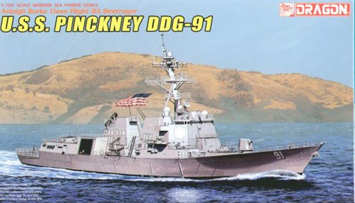 1/700 USS Pinckney DDG-91, Arleigh Burke Class Destroyer - Click Image to Close